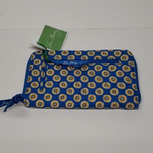 Vera Bradley wallet Riviera Blue